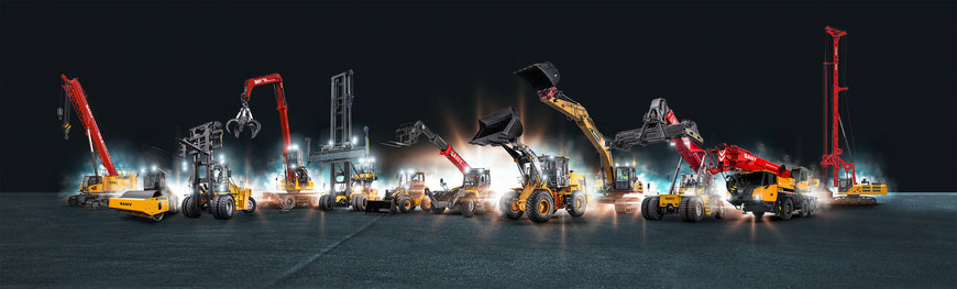 New SANY products at the bauma 2022